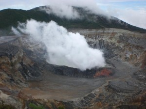 Vulkan Poas Costa Rica