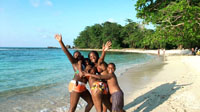 Familiensprachreisen zum Beilspiel in der Karibik 