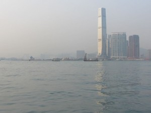 Blick auf Kowloon