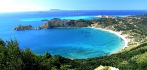 Die traumhafte Urlaubsbucht auf Korfu "Agios Georgios"