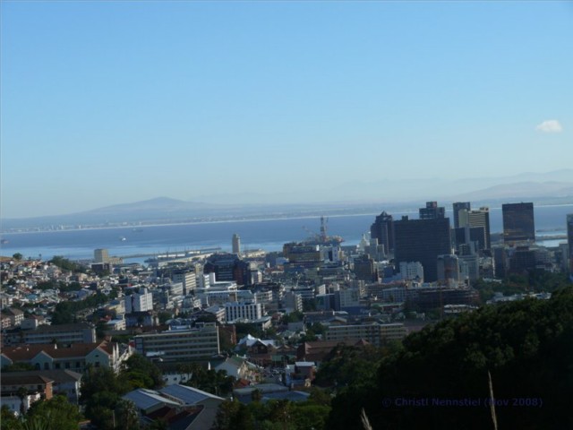 Blick auf Kapstadt 