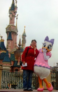 Anne Tucholka im Disneyland® Paris