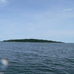 Ngamba Island in Sicht