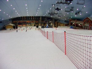 Skipiste im Ski-Dome von Dubai