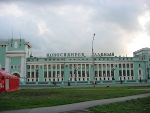 Bahnhof von Novosibirsk