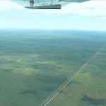 Veterinärzaun zwischen Botswana und Namibia 