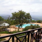Blick vom Balkon 