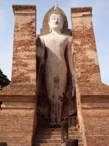 Buddhastatue in Sukothai