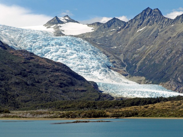 Gletscher im Beagle Kanal