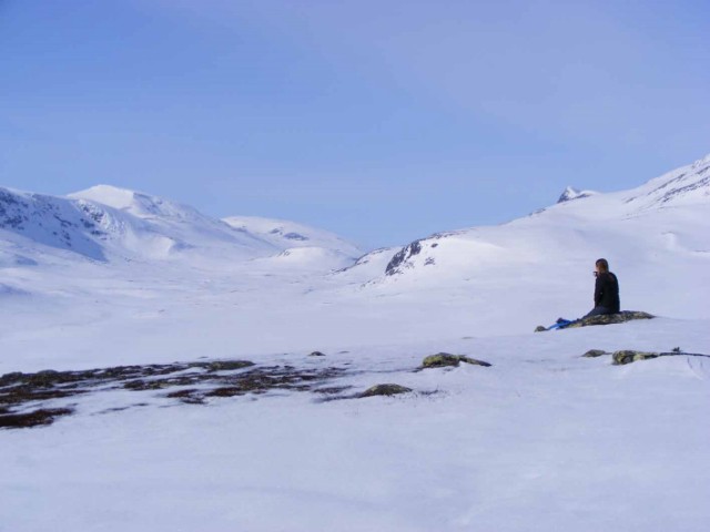 Winter Abenteuer im Land der Nordlichter - Mit Schneeschuhen auf Trekking Tour in Lappland