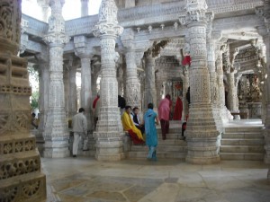 Besuch im Jain Tempel
