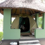 Hwange Nationalpark -Shumba Campingplatz - Zelt