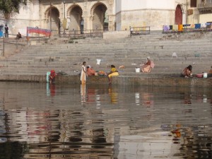 Waschtag am Pichola See