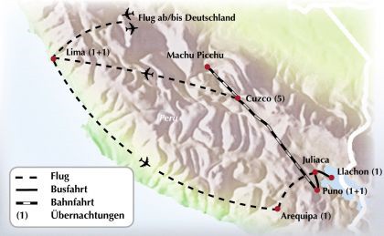 Gruppenreise durch Peru - Folgen Sie den Spuren der Inkas...