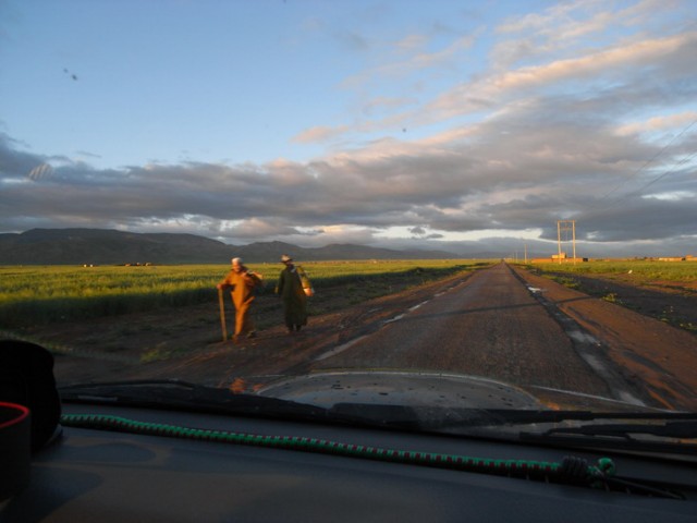 Mit dem Auto nach Gambia. 4.Etappe: Marrakesch - Tan-Tan