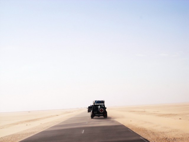 Mit dem Auto nach Gambia. 7. Etappe: Nouadhibou / Mauretanien bis St-Louis / Senegal 