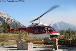 Helikopter Rundflug über die Rocky Mountains