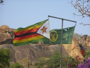 Simbabwe - Flagge