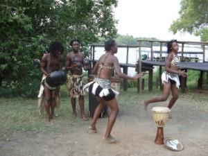 Traditioneller Tanz in Simbabwe