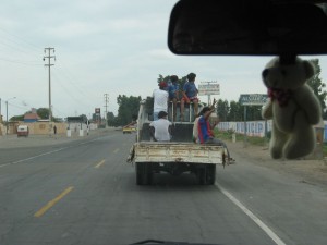 Transportmittel in Pisco