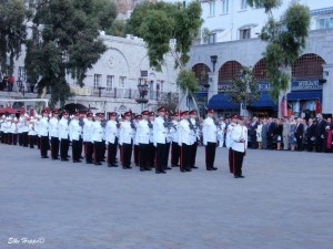 Militärparade in Gibraltar