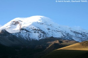 Der mächtige Chimborazo - höchster Berg Ecuadors
