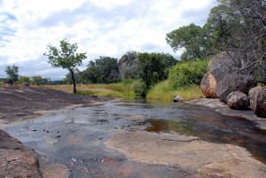 Matobo Nationalpark - Ein kleiner Fluss