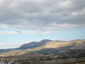 Die Berge von Ronda