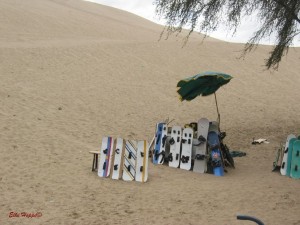 surfen in den Sanddünen