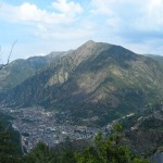 Andorra la Vella von oben