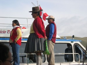 Indigena am Titicacasee