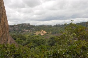 Matobo Nationalpark - Gulubawa Cave -Landschaft