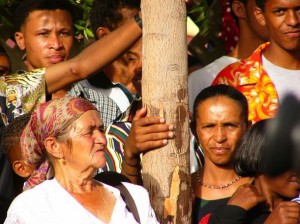 Menschen in Sao Filipe auf Fogo, Kapverden