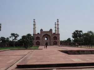 Eingang Akbars Mausoleum