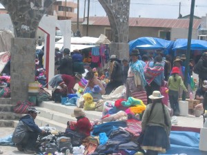 Markt in den Anden