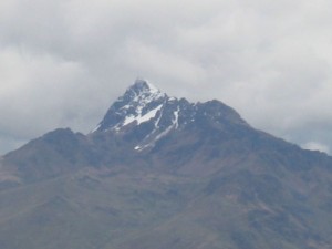 schneebedeckte Berge