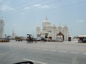 Tempel auf dem Weg nach Agra