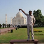 Symbol der Liebe in Agra, das Taj Mahal