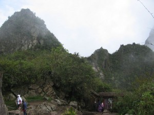 ausgang in Richtung Huayna Picchu