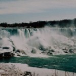Die Niagara-Fälle in Niagara Falls, Ontario