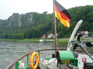 unterwegs an Bord