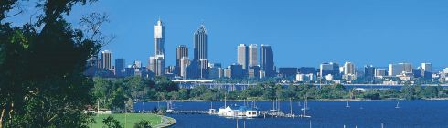 Skyline von Perth