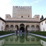 Der Alhambra Palast in Granada