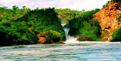 Die bekannten Wasserfälle im Murchinson Falls Nationalpark © A. Gutierrez