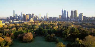 Skyline von Melbourne