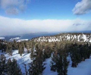 ein Blick auf den Lake Tahoe