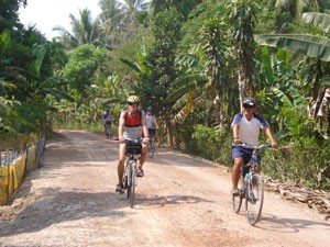 Radtour am Mekong-Vietnam