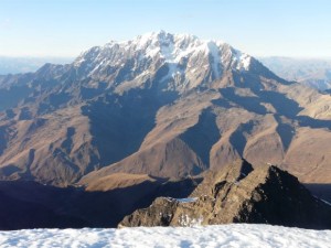 Blick auf den Illimani