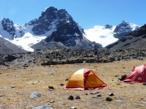 Der Wyoming von der Laguna Chiar Khota