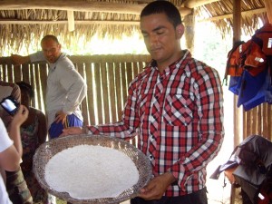 Casabe Brot aus Maniok